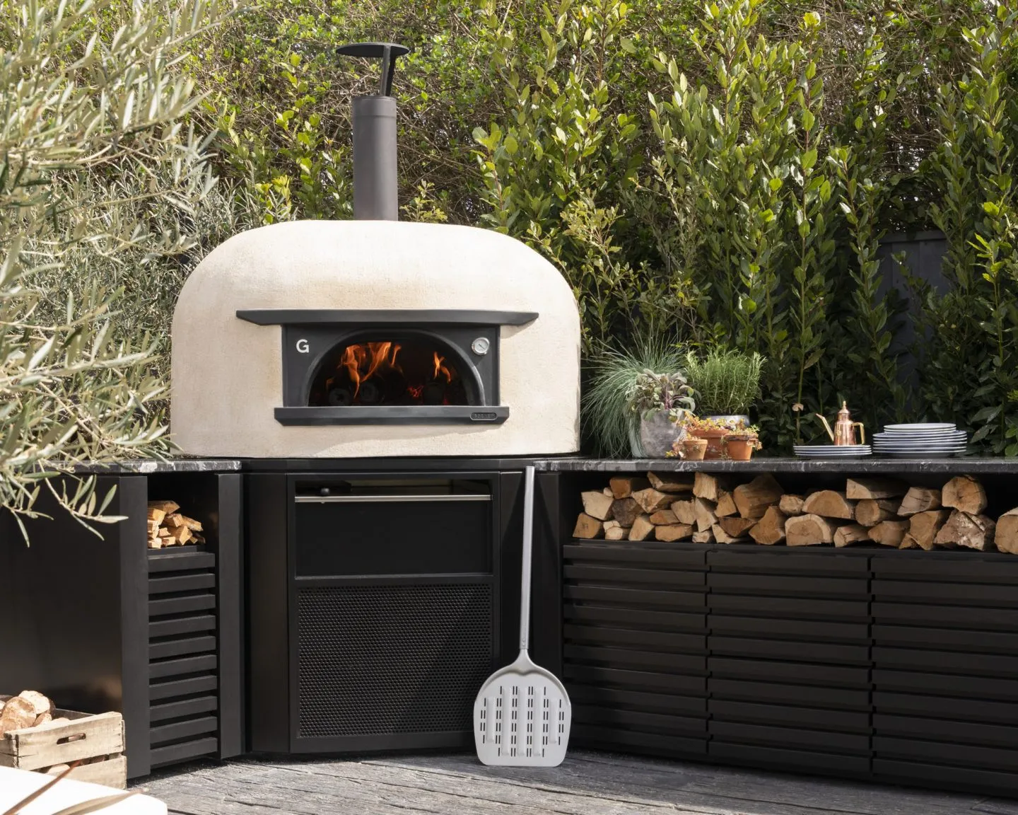 The Perfect Outdoor Pizza Oven - Emily May Interior Design