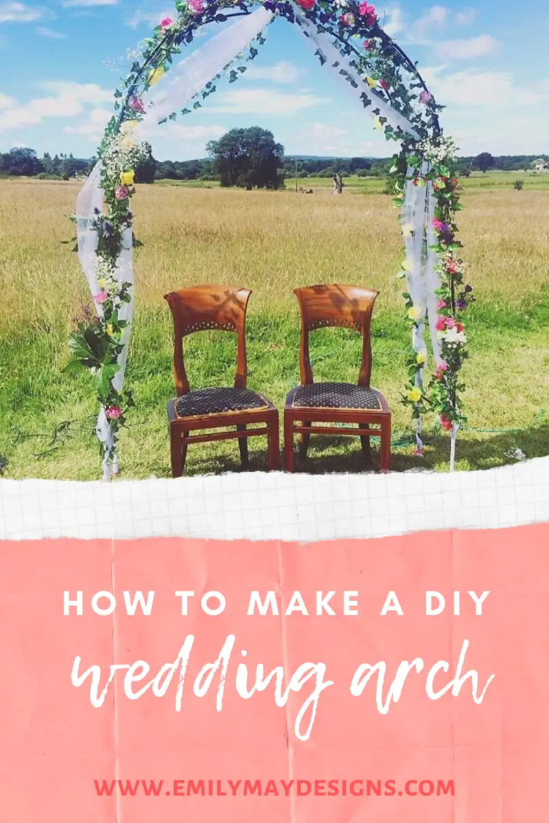 How to Make a DIY Floral Wedding Arch Emily May Designs