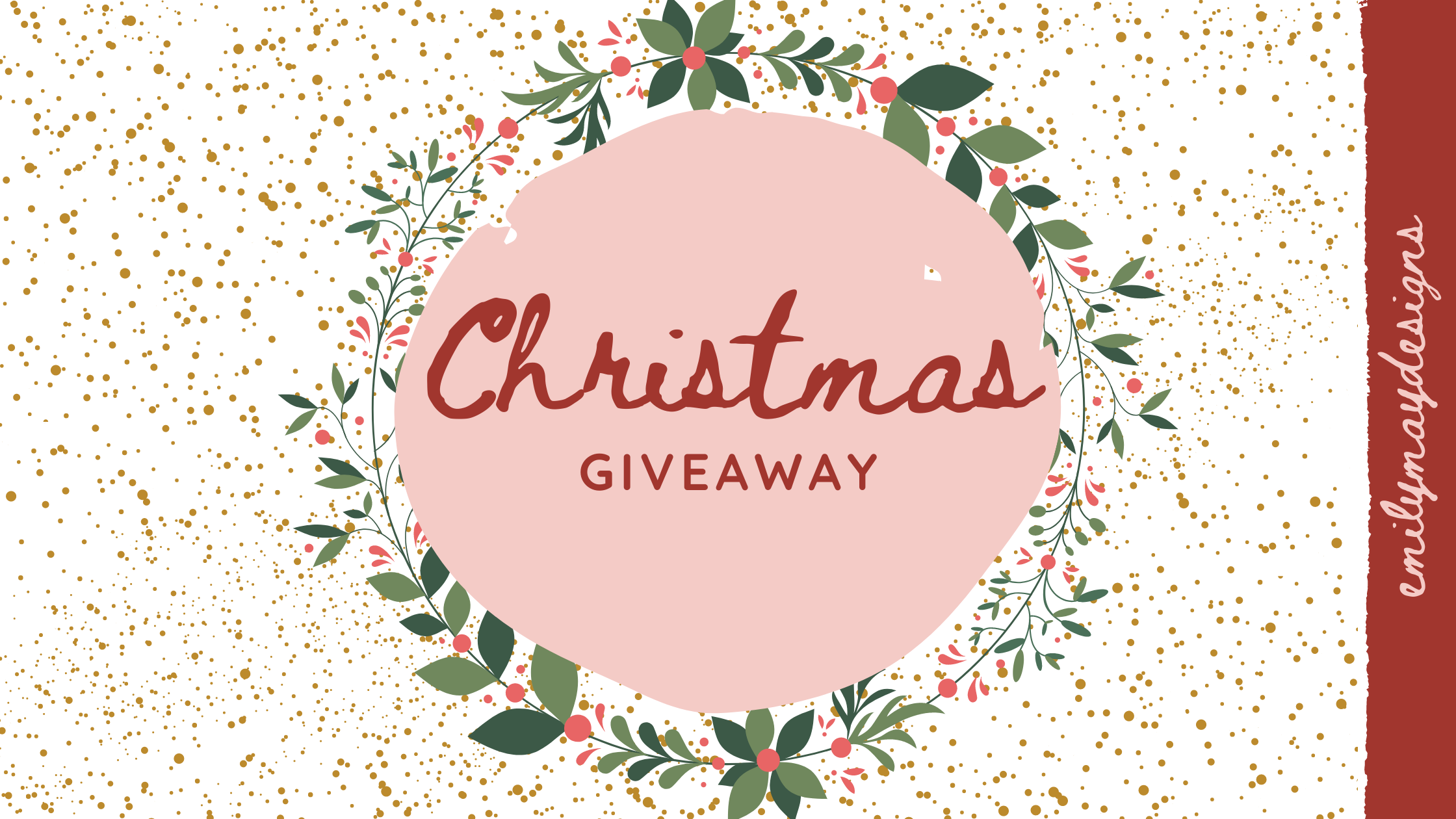 Christmas Giveaway Emily May