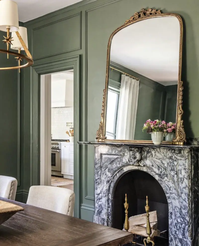 Green smoke farrow and ball Emily May Designs