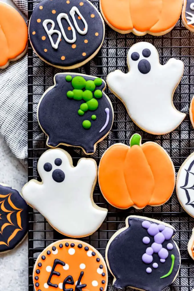 halloween sugar cookies