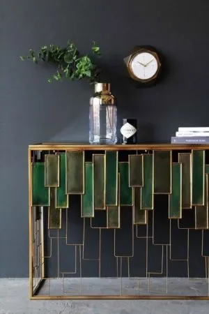 Glass Console table or sideboard
