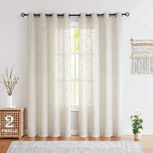 Cheap natural linen curtains