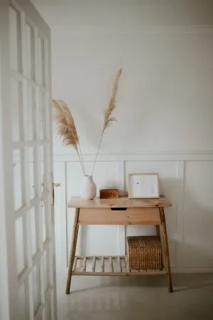 Oak side table