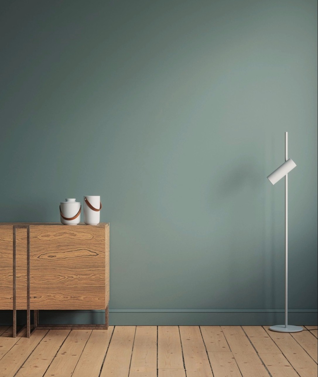 Greyish green paint colour - Emily May Designs