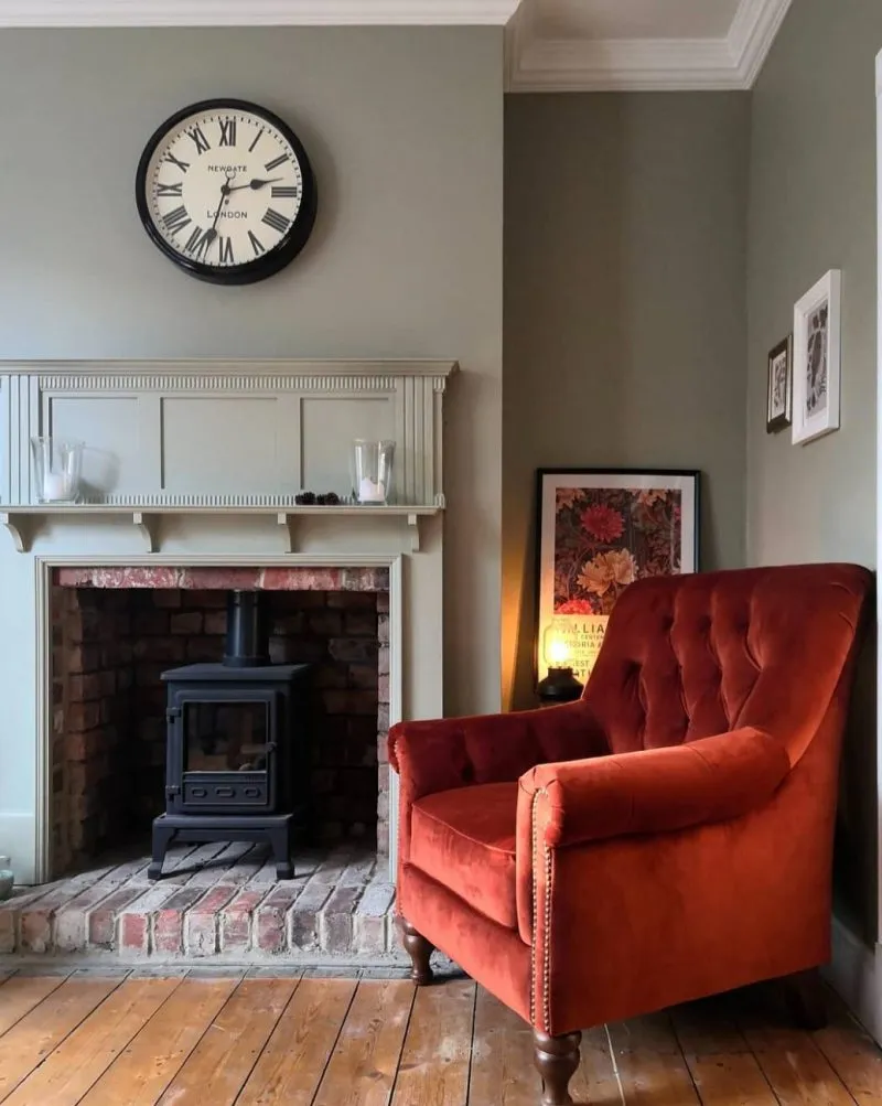 Overtly Olive Dulux Green grey colour Emily May