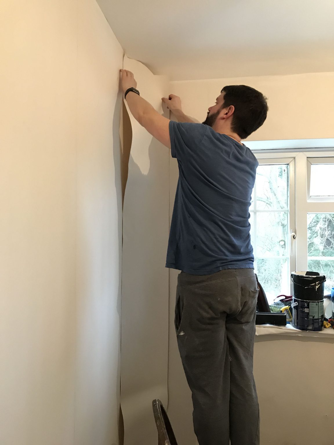 How to Paint Walls Without Streaks Emily May Designs